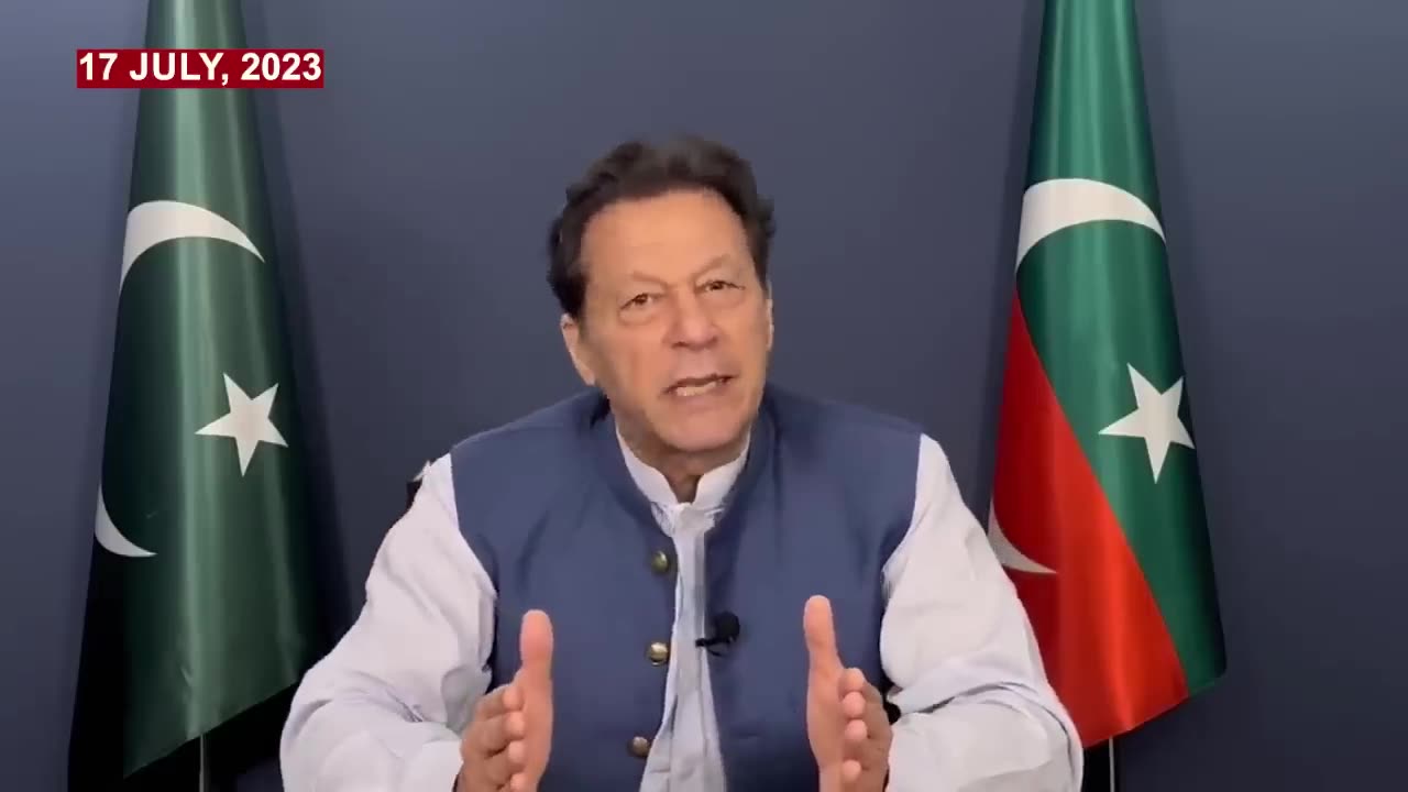 Chairman Imran Khan's address to the nation 17 July 2023