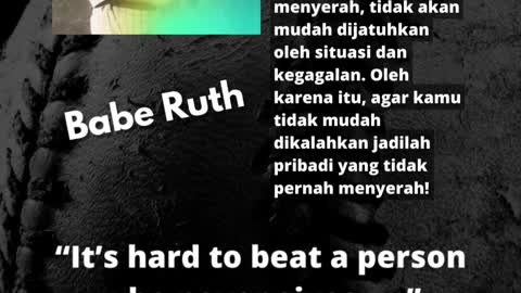 Quotes : Babe Ruth