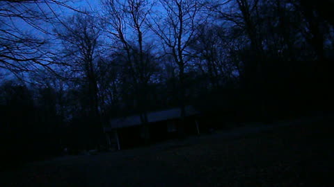 I Pålsjö skog om kvällen, Helsingborg 18 Mars 2014