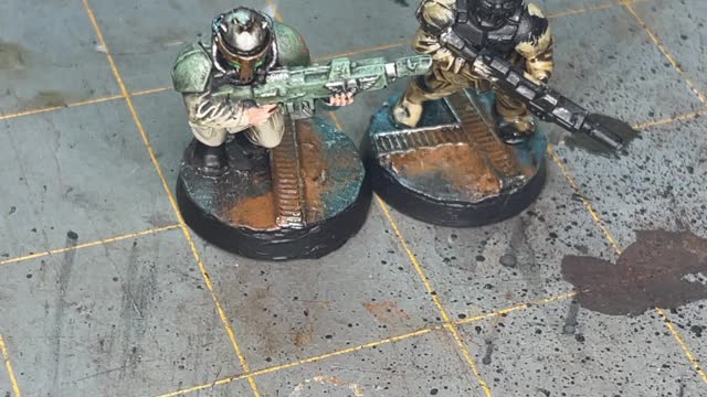 How to paint boarding action mini bases for arks of omen!