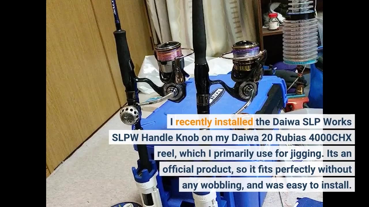 Real Feedback: Daiwa SLP Works SLPW Handle Knob, Aluminum Round Knob, Electric and Double Axis...