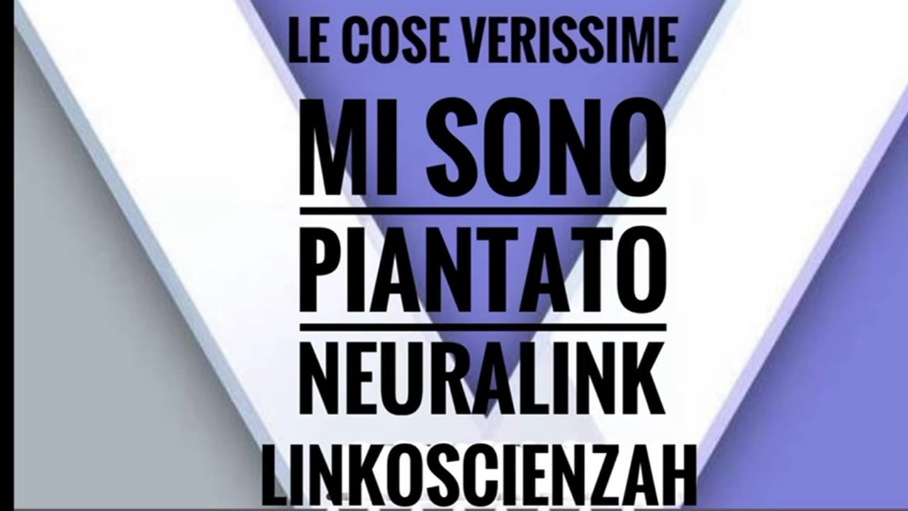 Le cose verissime. Mi sono piantato Neuralink nel cervello...da solo!!