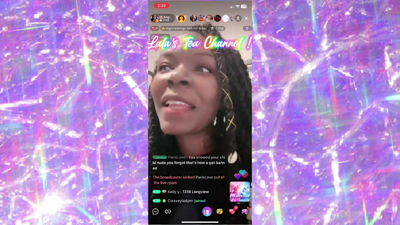 - ANGELIC SOUL ; ARGUES W| THE COMMENTS AS SHE MOVES STUFF INTO HER SECTION 8 HOUSE W| OUT THOMAS !