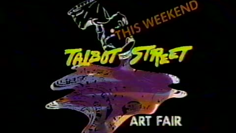 1992 - Cable Ad for Indy's Talbot Street Art Fair