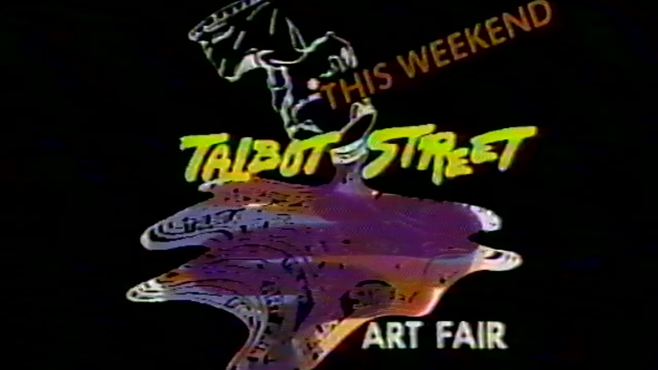 1992 - Cable Ad for Indy's Talbot Street Art Fair