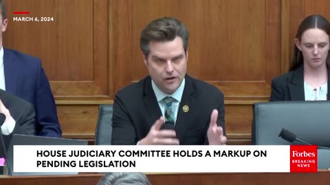 Matt Gaetz- This Is Why 'You're Seeing This Wave Of Migrant Crime'