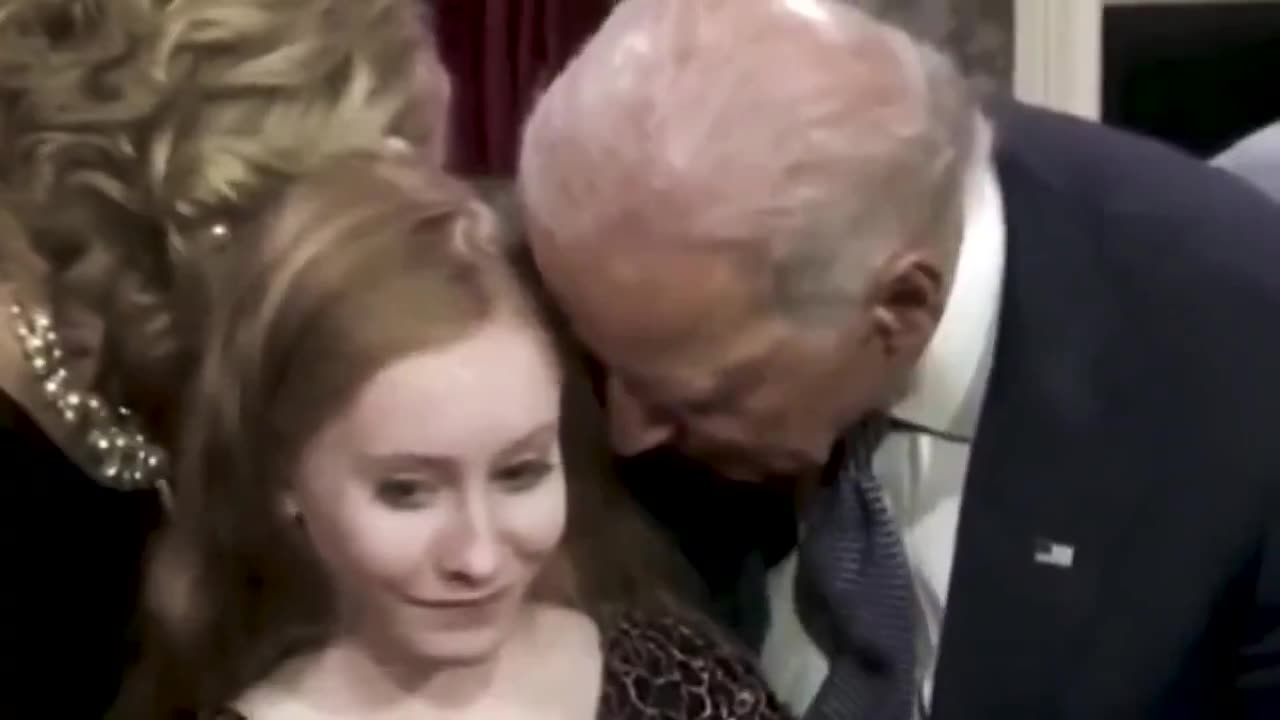 #JoeBiden The disturbing child molester sequence