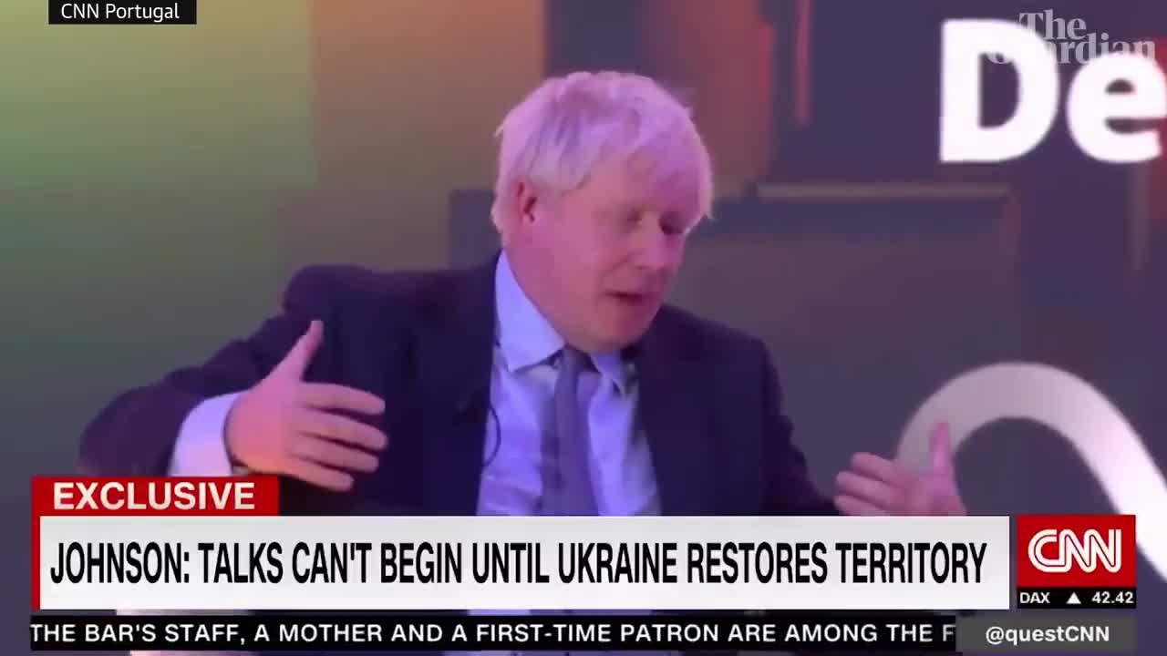 France was in 'denial' about Putin's invasion of Ukraine, says Boris Johnson