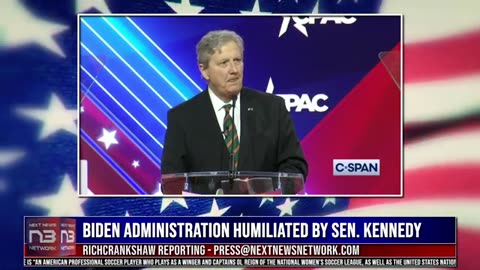 Biden Administration HUMILIATED by Sen. Kennedy at CPAC