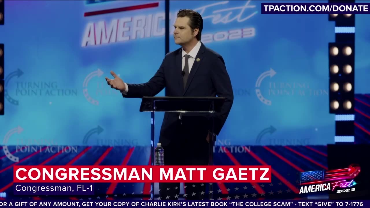 Nominee for Attorney General: Matt Gaetz