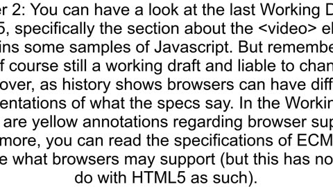 Where is a good resources for all the JavaScript APIs for HTML5