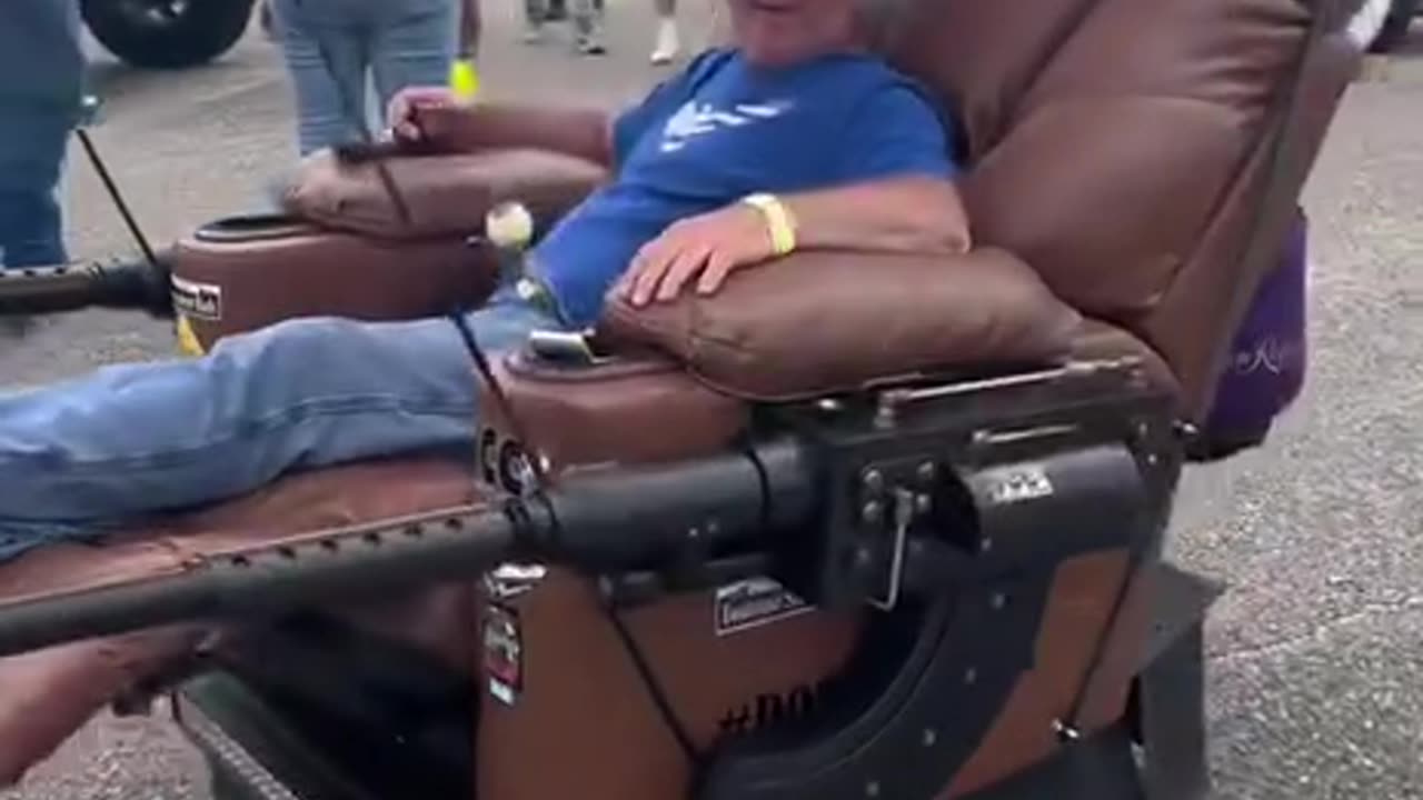 CANNONBALL GUNNER SOFA WHEELCHAIR?