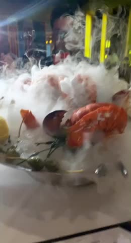Seafood tower