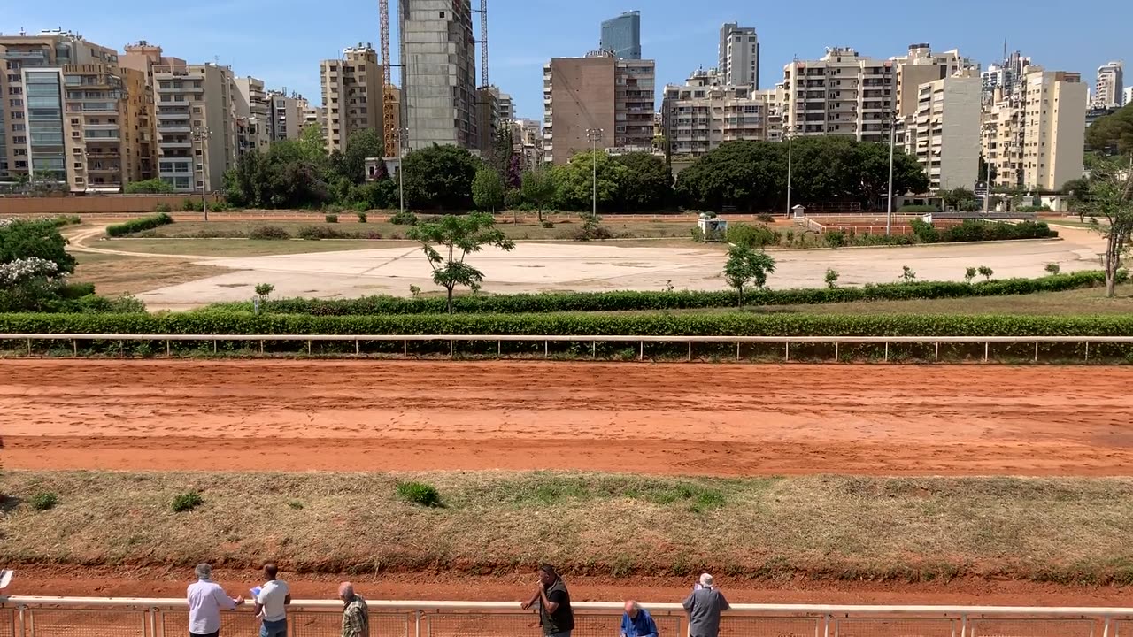 Beautiful horse riding ground