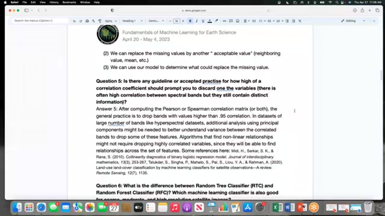 NASA ARSET: Using Wallace to Model Species Niches and Distributions, Part 2/3