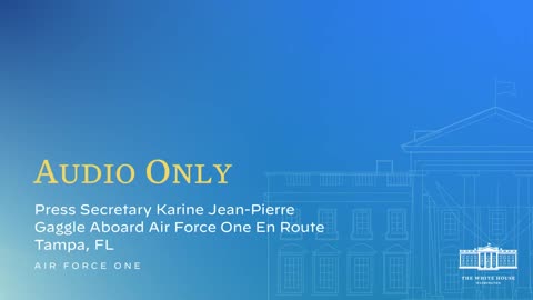 2-9-2023 Press Secretary Karine Jean-Pierre Gaggle Aboard Air Force One En Route Tampa, FL