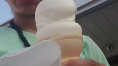 Ice Cream & Napkin