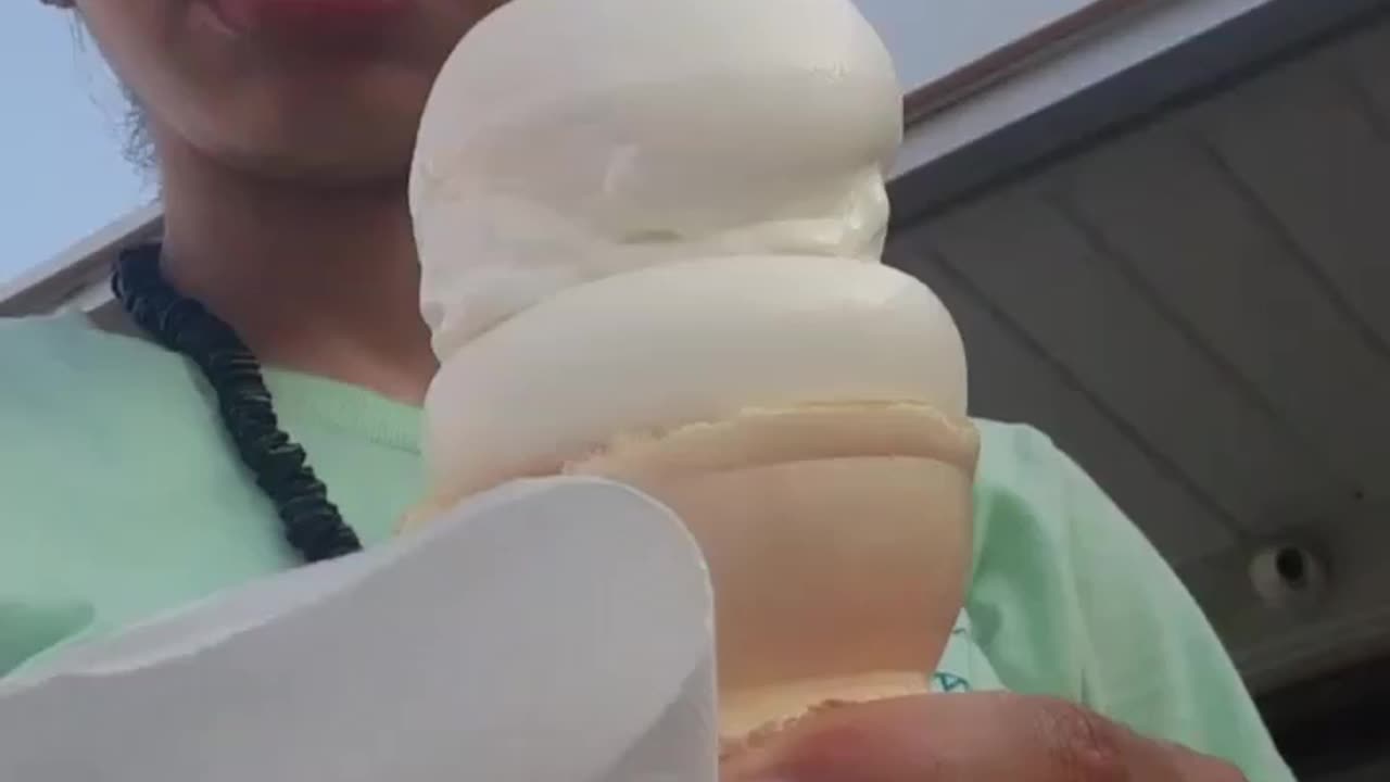 Ice Cream & Napkin