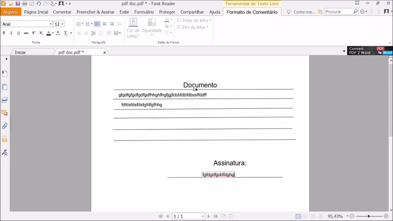 Edição de Documentos em PDF