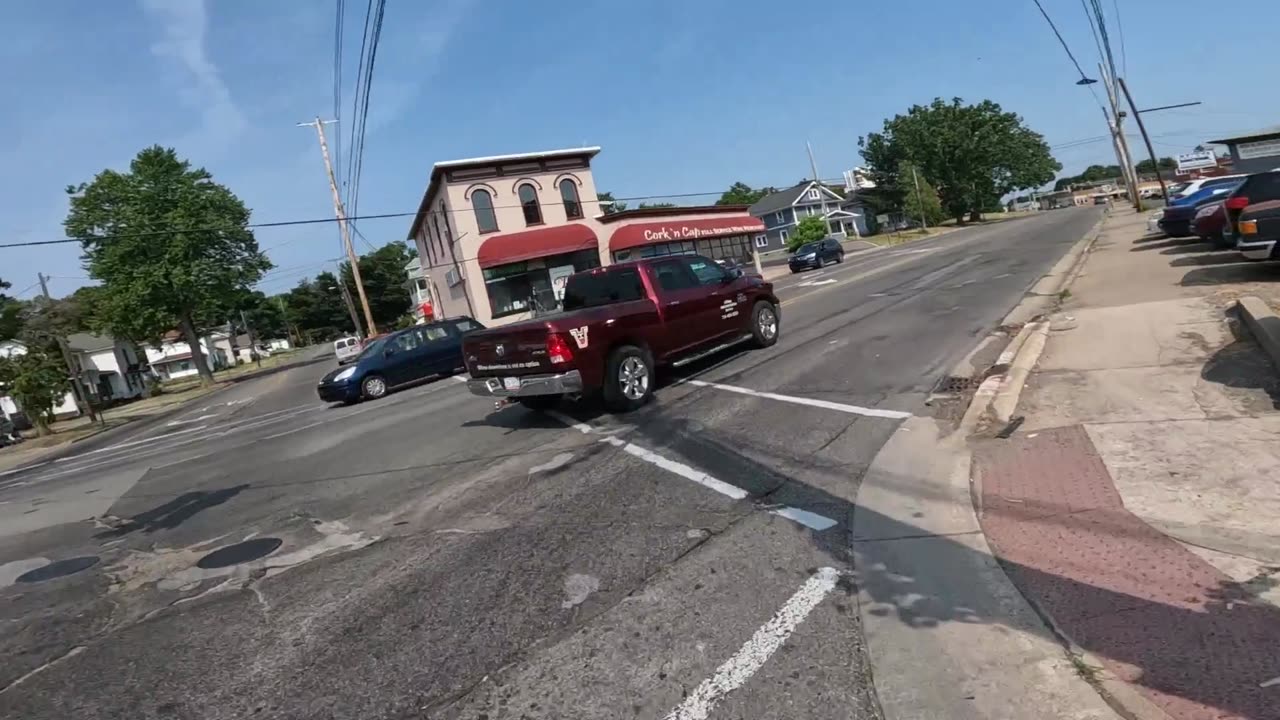 Ebike ride to Planet Fitness