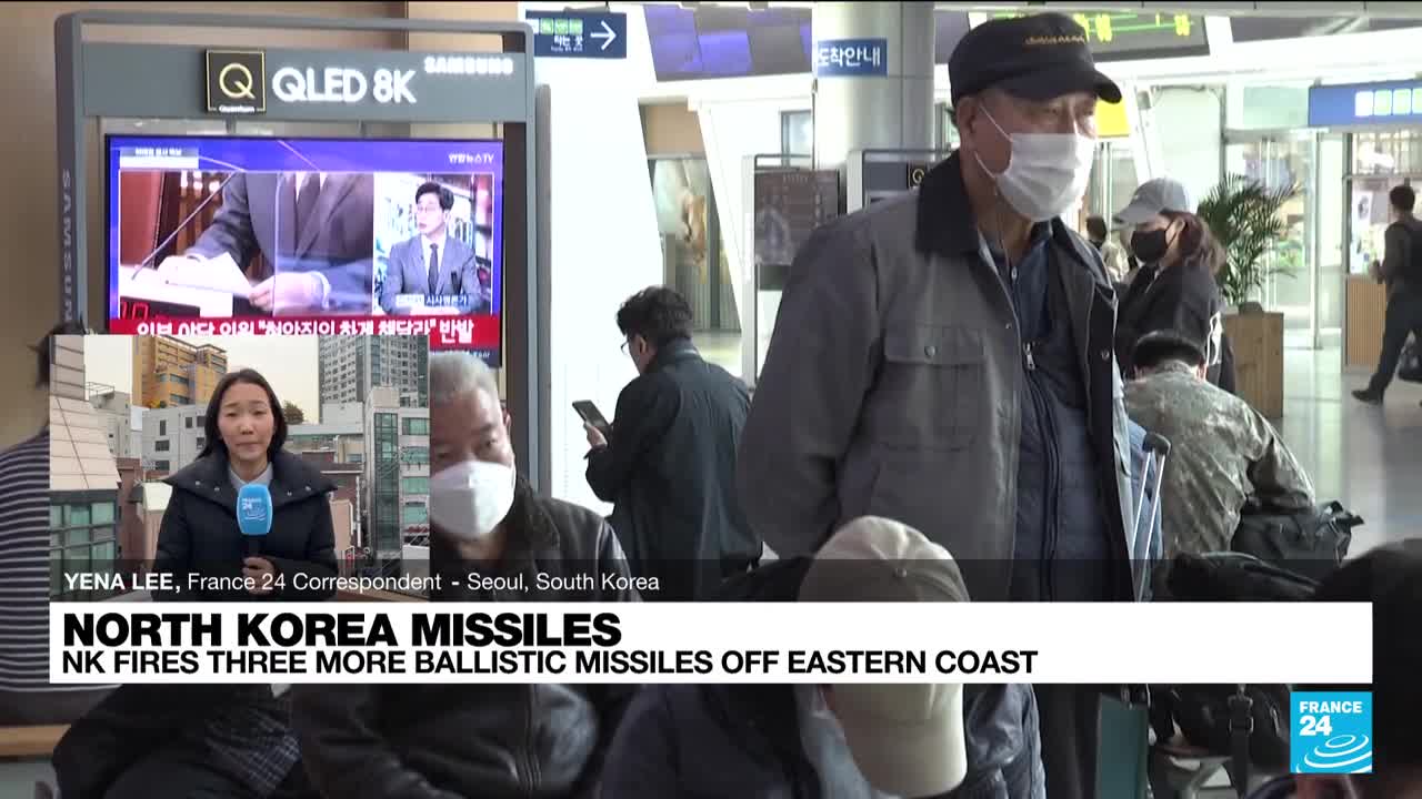 North Korea missile barrage triggers evacuation warnings in Japan • FRANCE 24 English