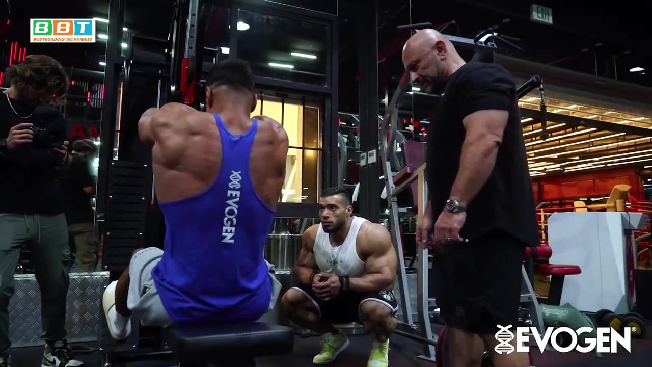 FST- 7 LƯNG QUÁI VẬT HADI CHOOPAN X MOHAMED FOODA X ANDREI X RAMBOD Tại DUBAI - BACK DAY MR. OLYMPIA