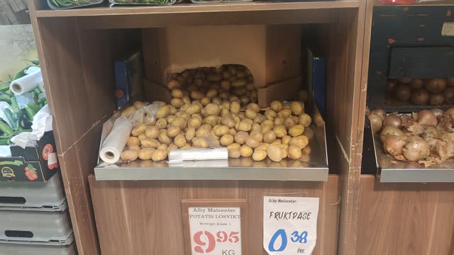 Eurosell App | Mer Potatis | Alby Mat Centrum | Stockholm