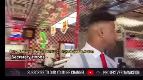 Katie Hobbs hides in the bathroom from project veritas