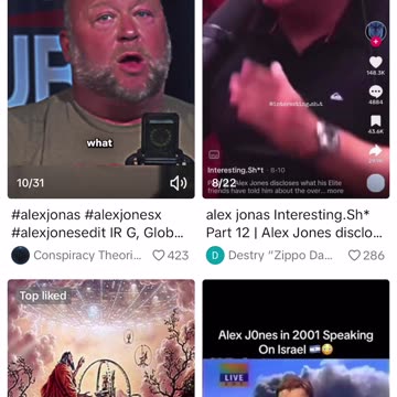 Alex Jones banned on TikTok however Alex Jonas is there
