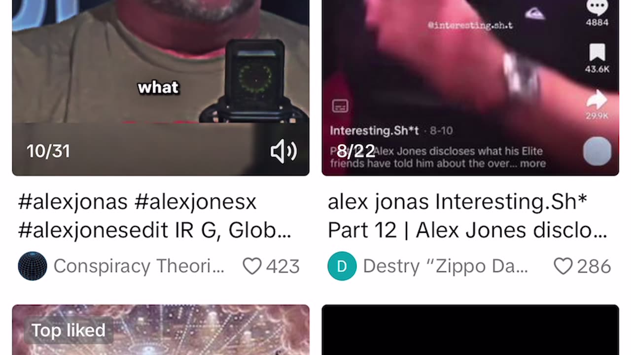 Alex Jones banned on TikTok however Alex Jonas is there