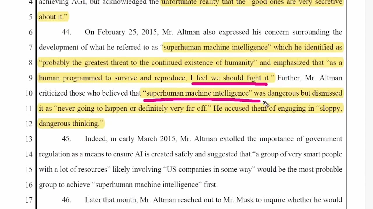 The Dangers of Superhuman Machine Intelligence: Sam Altman's Warning