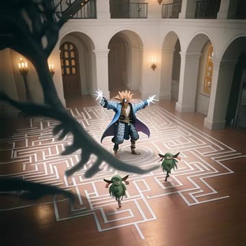 Unleash Magic Dance with AI Animated Video: Tribute to David Bowie's Labyrinth!