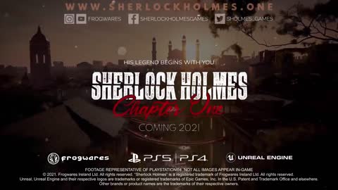 Sherlock Holmes Chapter One - Official E3 Trailer PS5, PS4