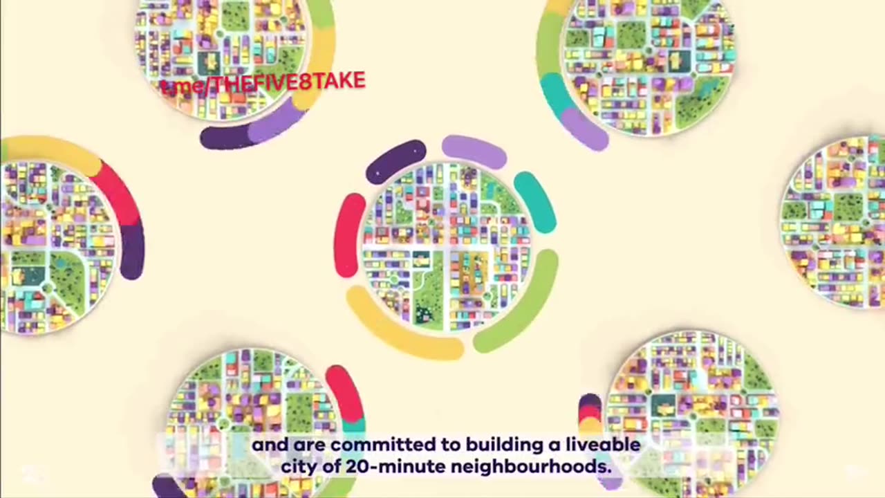 Victoria is rolling out the WEF ‘20 minute city’ initiative.