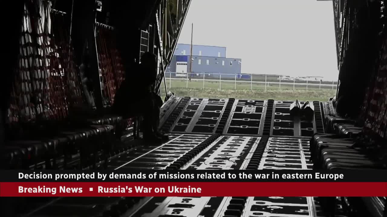 Canada moving military transport planes to the U.K. to support Ukraine
