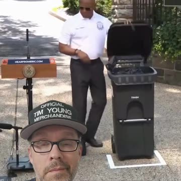 New York's Mayor Discovers Trash Cans...