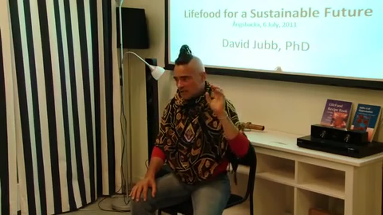 David Jubb PhD on LifeFood for a Sustainable Future