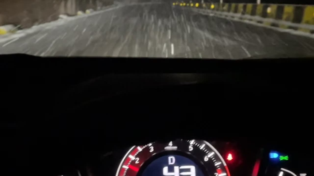 Live Snowfall while Driving🌨️!! AMAZING VIDEO😍😍