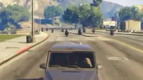 Grand Theft Auto V Five - A battle between Gangster#2