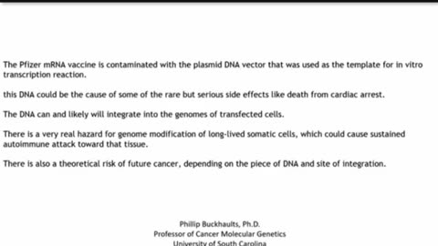 C-Vax has bits of DNA in it!