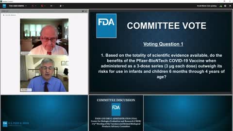 FDA votes to approve the EUA for the Pfizer for infants and kids aged 6 months through 4 years