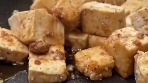 Fried tofu