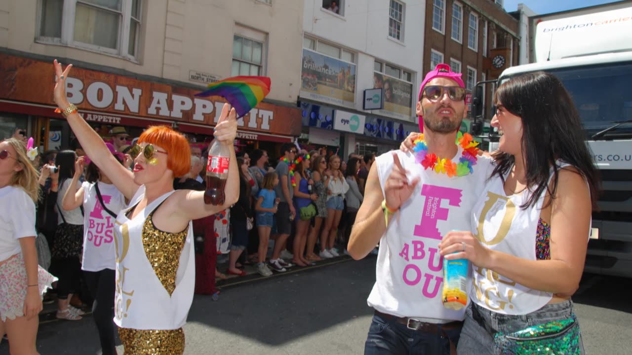 Brighton and Hove Gay LGBTQIA+ Pride 2015 Part 2