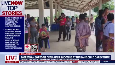 Thailand mass shooting: Over 30 dead after disgraced cop opens fire at day care center