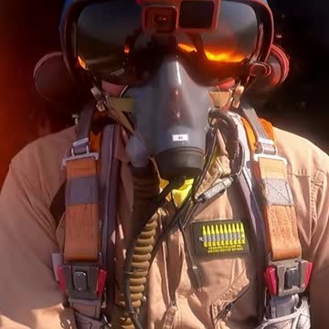 Ukrainian Su-25 Launching Flares