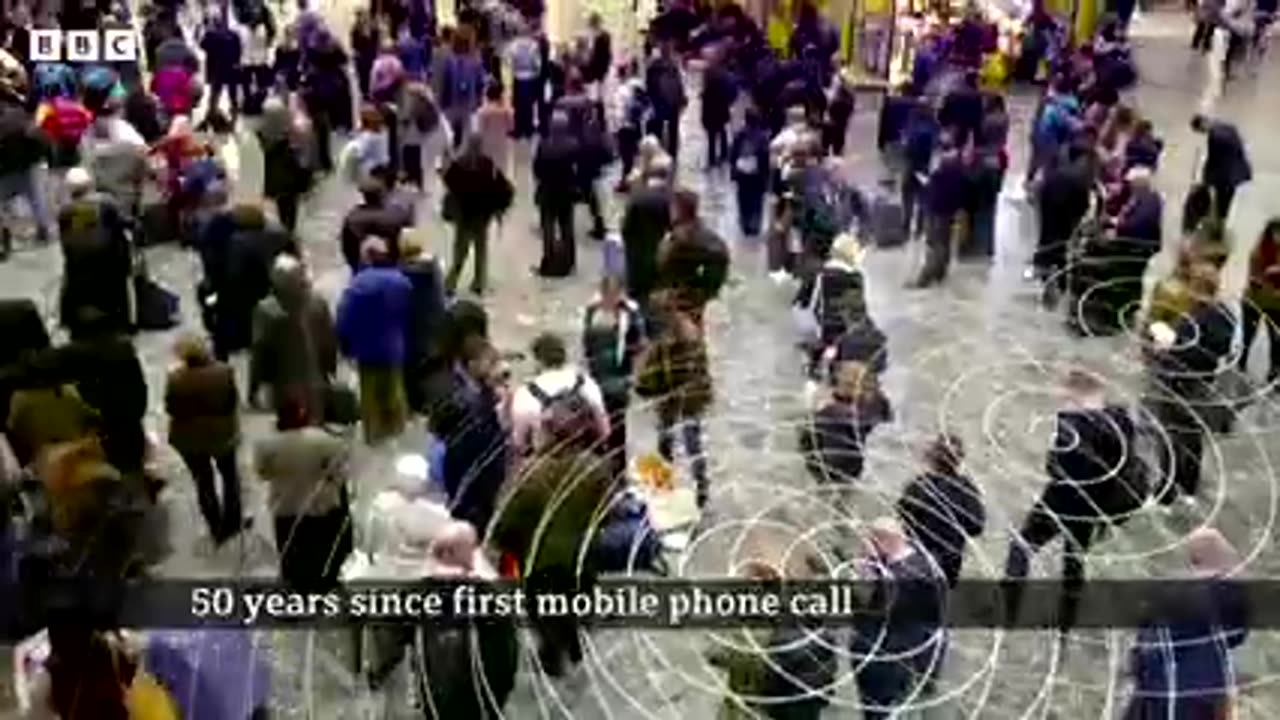 50 years since first mobile phone call - BBC News