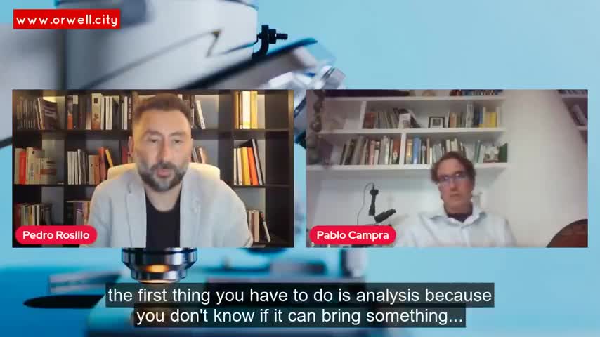 Dr. Pablo Campra on the weird elements he saw in vaccination vials - 11-22-21