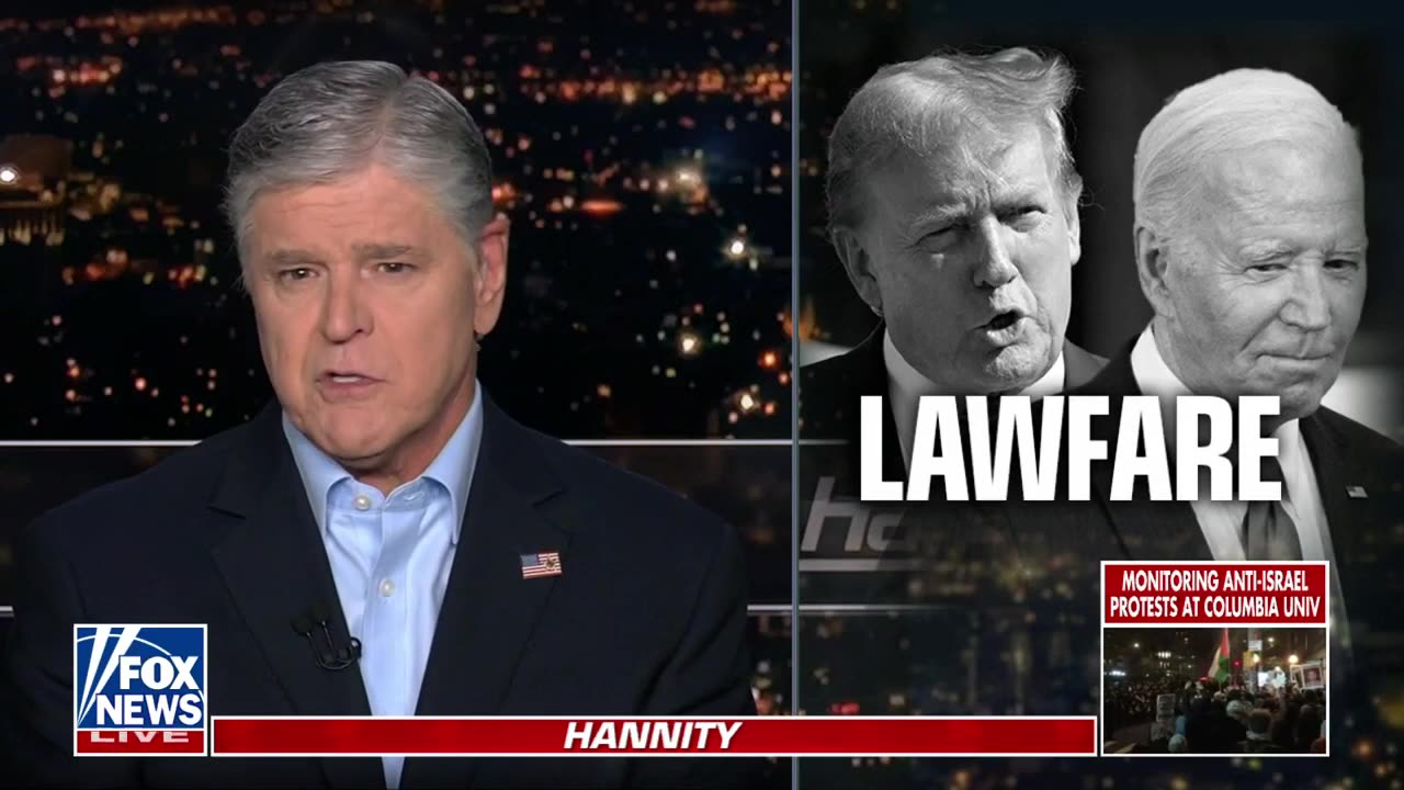 Sean Hannity: Biden treated voters to a mumbling story