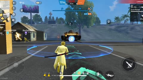 Free Fire Max Gameplay in CS Ranked