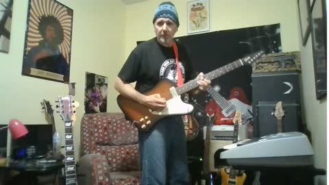 My Dog Lucy - Trying Out for Lead Singer of my Classic Rock Cover Band